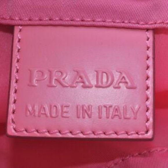 prada pouch pink